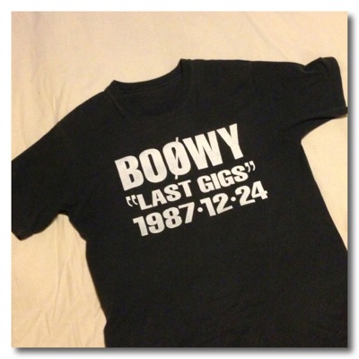 BOOWY  1224 フィルム　Tシャツ